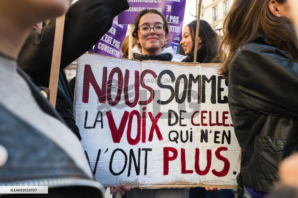International Day Against Violence Against Women - Paris