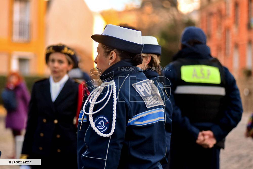 Ceremony In Tribute To Women Victims Of Femicide - Paris
