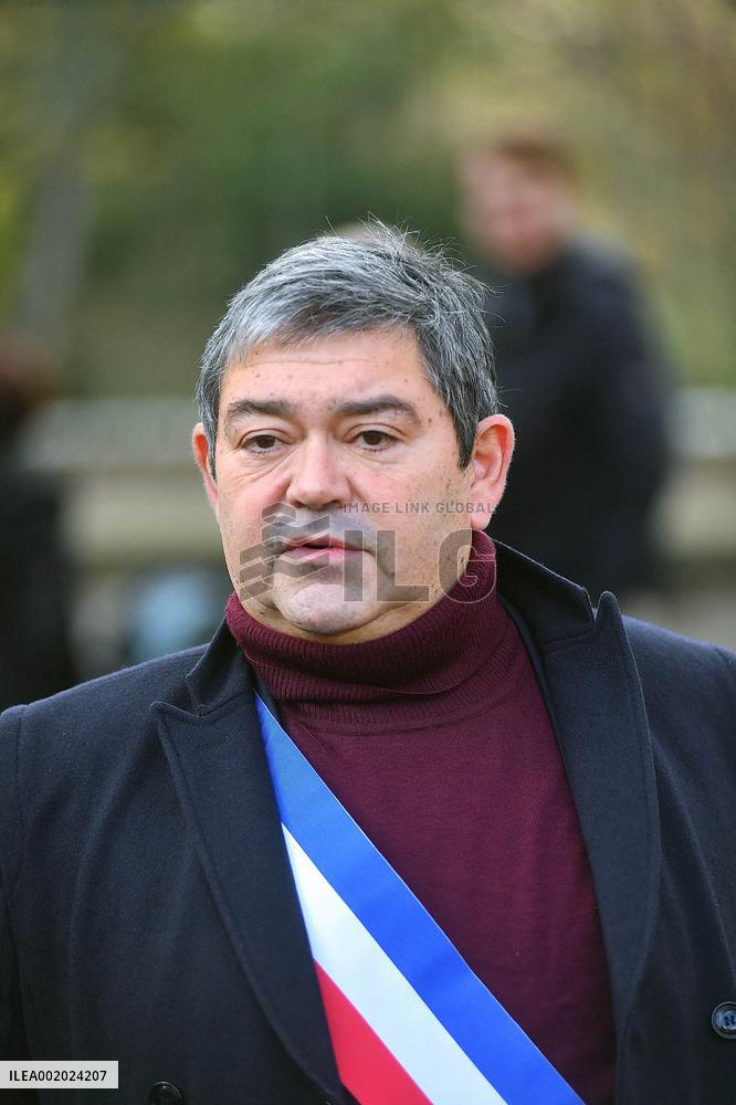 Ceremony In Tribute To Women Victims Of Femicide - Paris