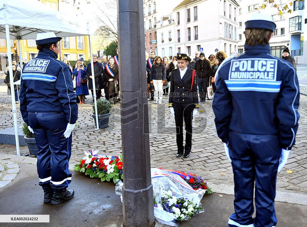 Ceremony In Tribute To Women Victims Of Femicide - Paris
