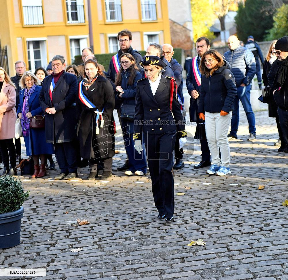 Ceremony In Tribute To Women Victims Of Femicide - Paris