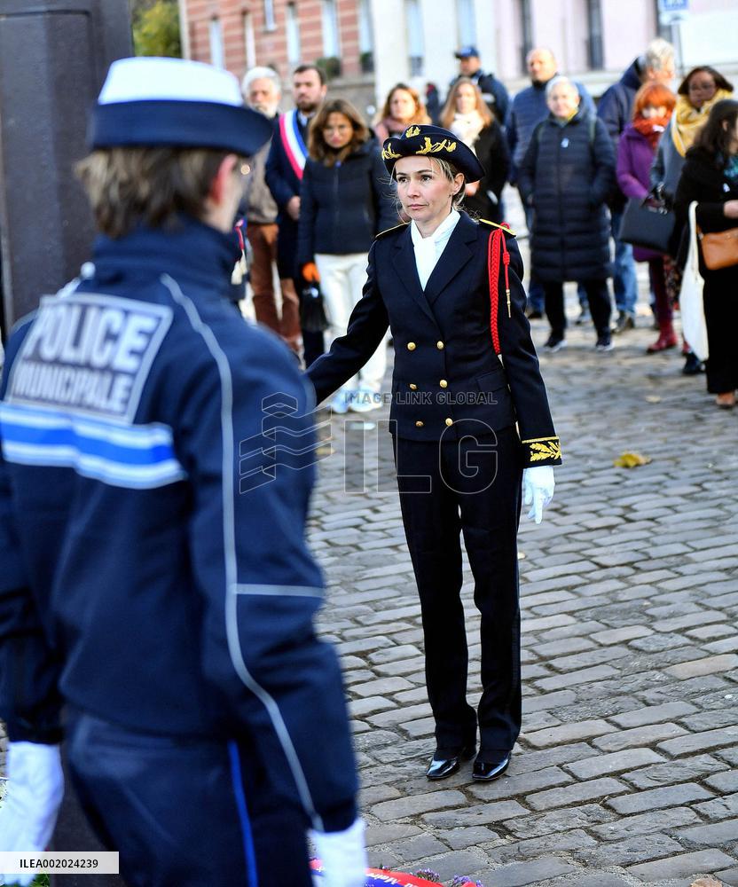 Ceremony In Tribute To Women Victims Of Femicide - Paris