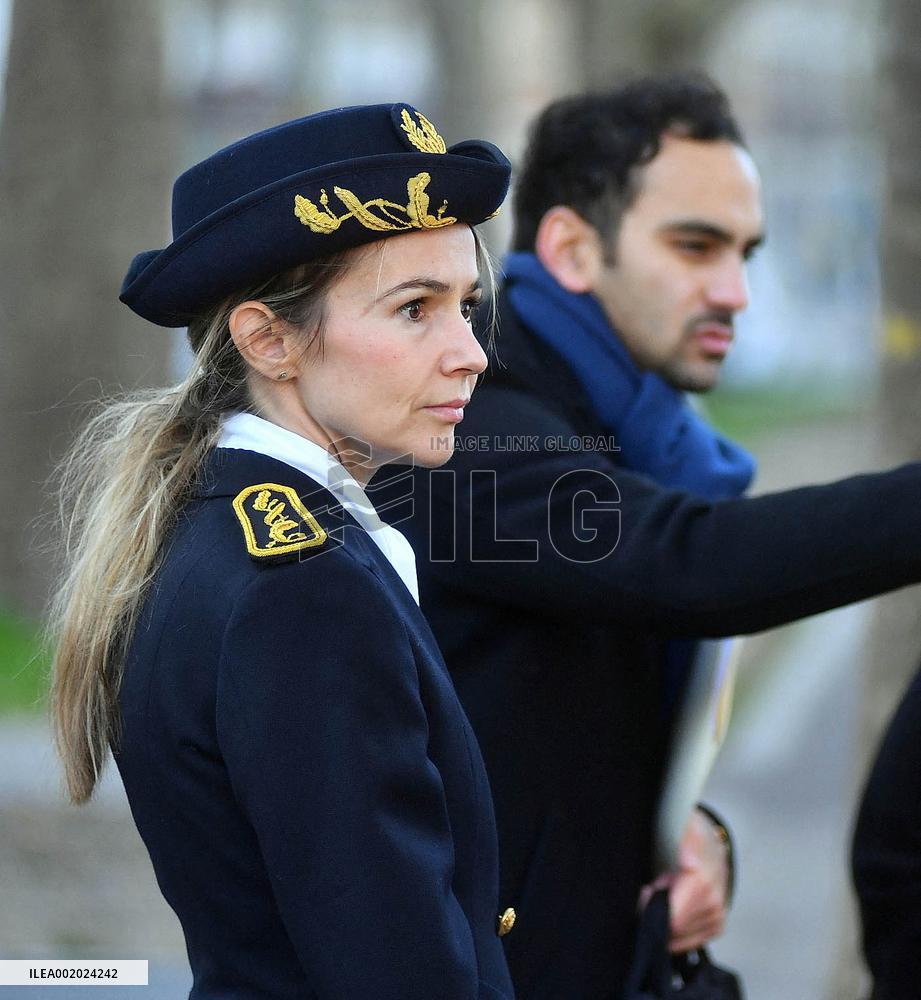 Ceremony In Tribute To Women Victims Of Femicide - Paris