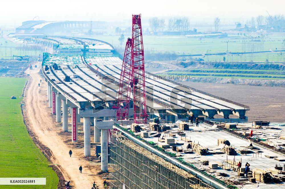 Highway 107 Beijing-Hong Kong Line Construction in Heb