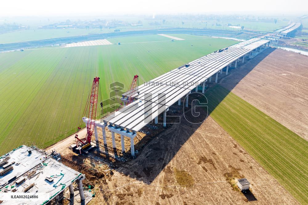 Highway 107 Beijing-Hong Kong Line Construction in Heb