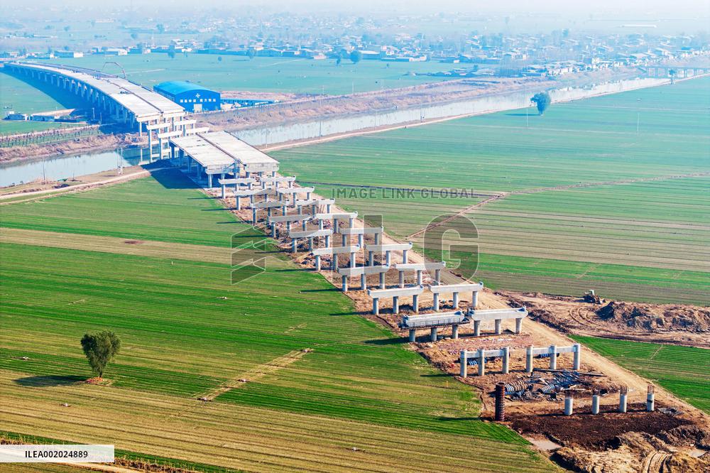 Highway 107 Beijing-Hong Kong Line Construction in Heb
