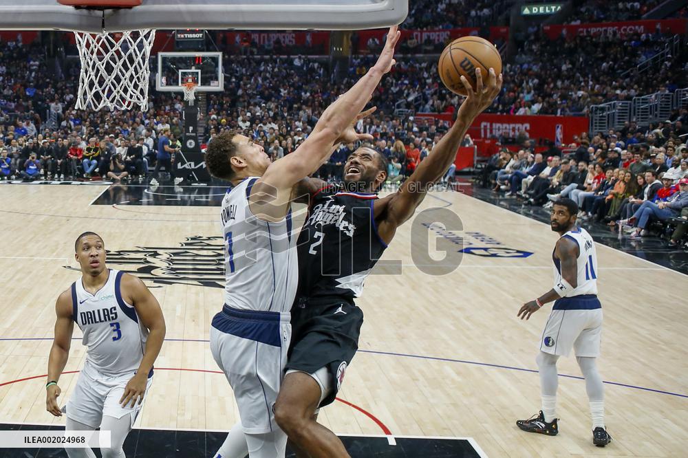 (SP)U.S.-LOS ANGELES-NBA-CLIPPERS VS MAVERICKS