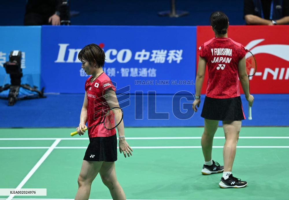 (SP)CHINA-SHENZHEN-BADMINTON-CHINA MASTERS-WOMEN'S DOUBLES (CN)