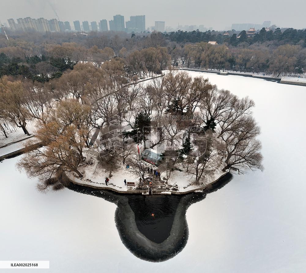 Swimming in Winter