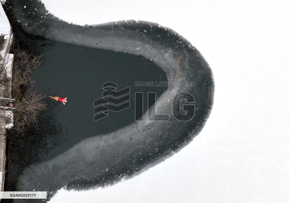 Swimming in Winter