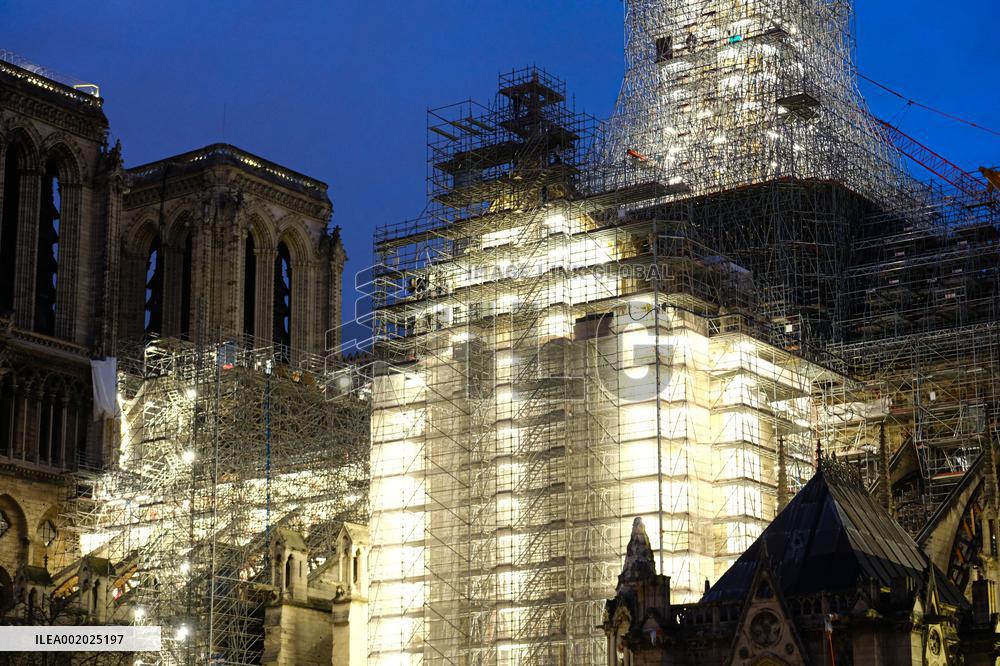 View Of Notre-Dame De Paris Cathedral - Paris