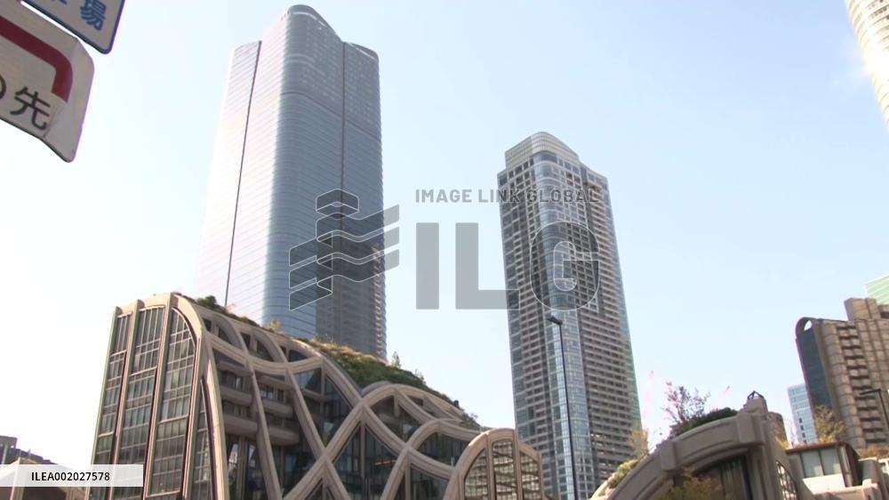 Japan's 330-meter tallest skyscraper Azabudai Hills opens in Tokyo