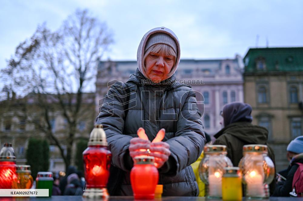 Holodomor Remembrance Day in Lviv