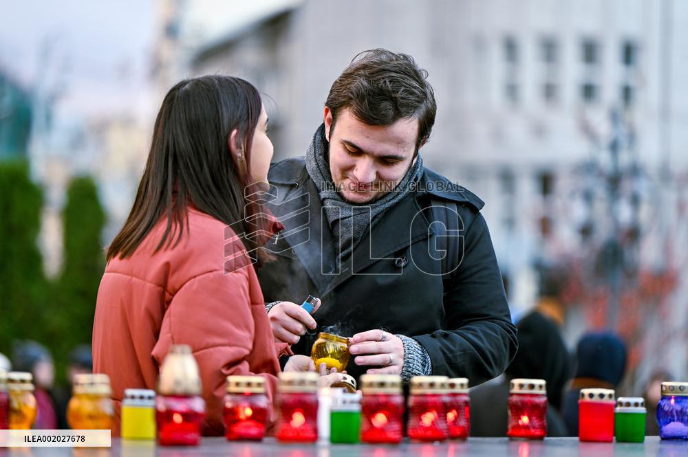 Holodomor Remembrance Day in Lviv