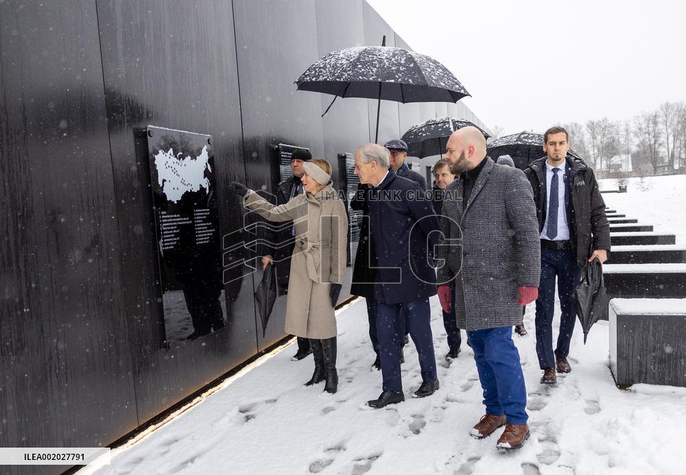 Prime Minister of Norway Jonas Gahr Store in Estonia