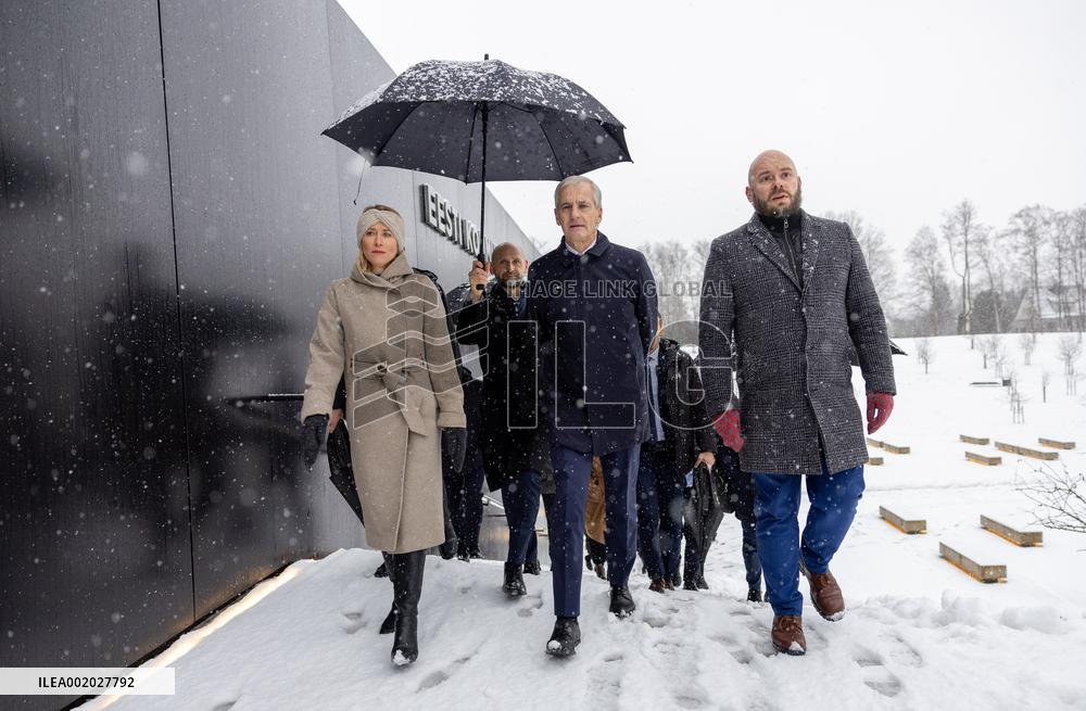 Prime Minister of Norway Jonas Gahr Store in Estonia