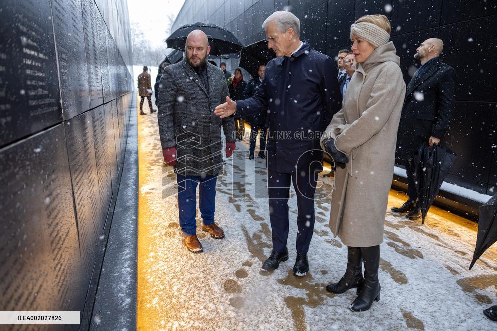 Prime Minister of Norway Jonas Gahr Store in Estonia