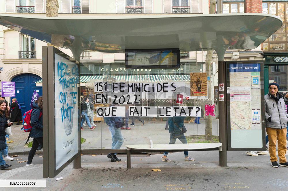 International Day Against Violence Against Women - Paris