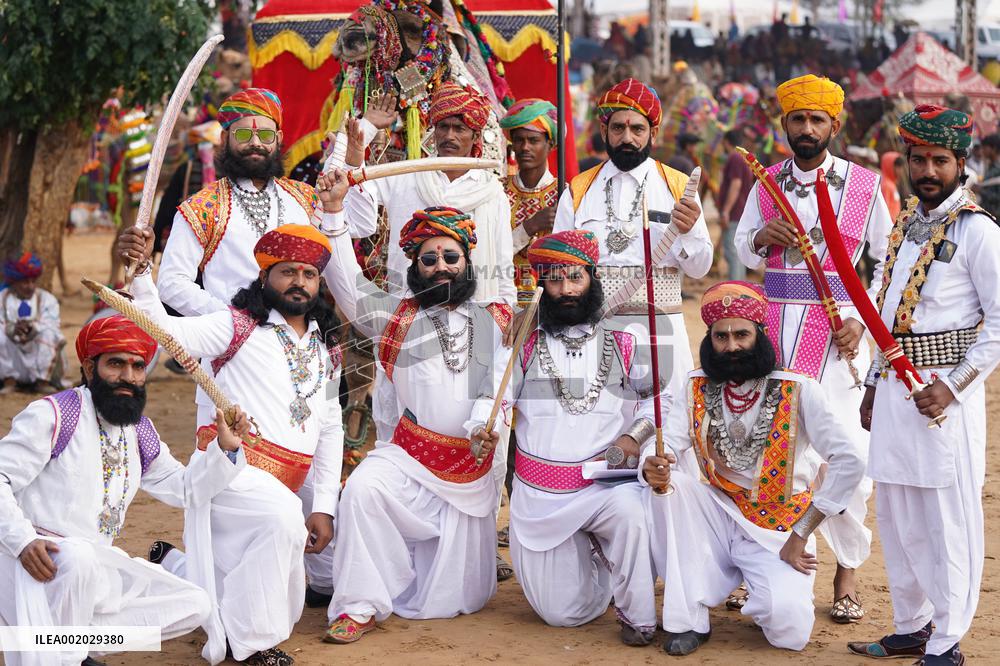 Closing Ceremony Of Annual Camel Fair In Pushkar - India