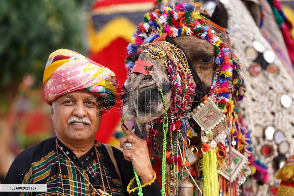 Closing Ceremony Of Annual Camel Fair In Pushkar - India