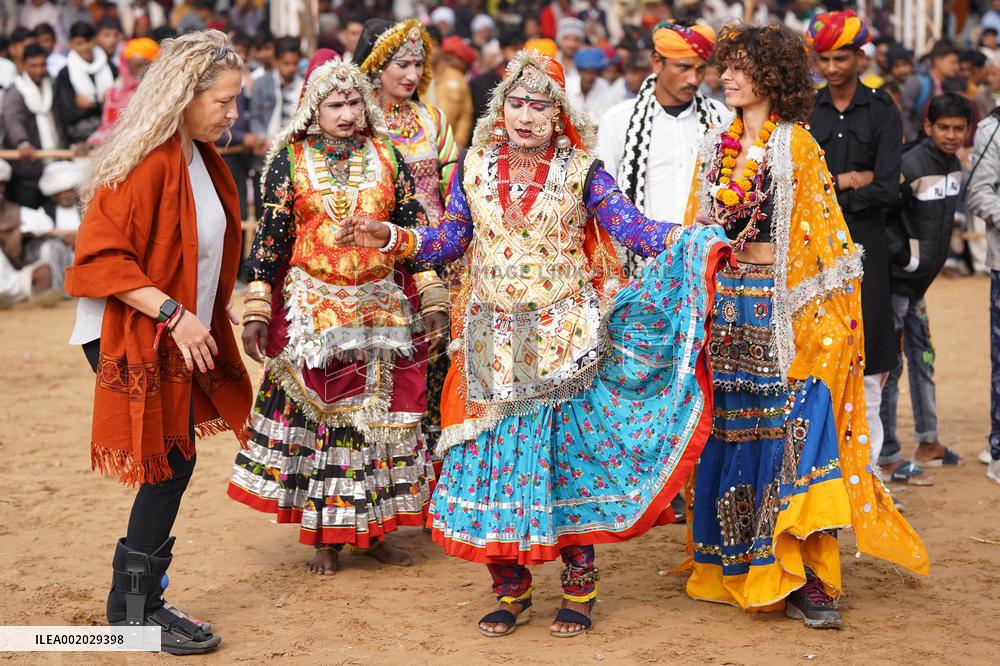 Closing Ceremony Of Annual Camel Fair In Pushkar - India