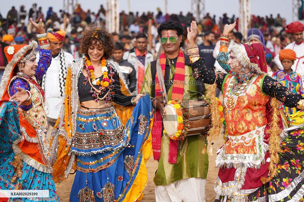 Closing Ceremony Of Annual Camel Fair In Pushkar - India