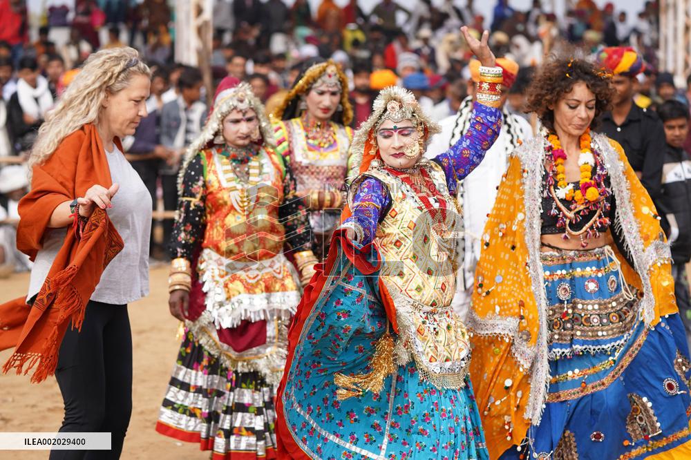 Closing Ceremony Of Annual Camel Fair In Pushkar - India