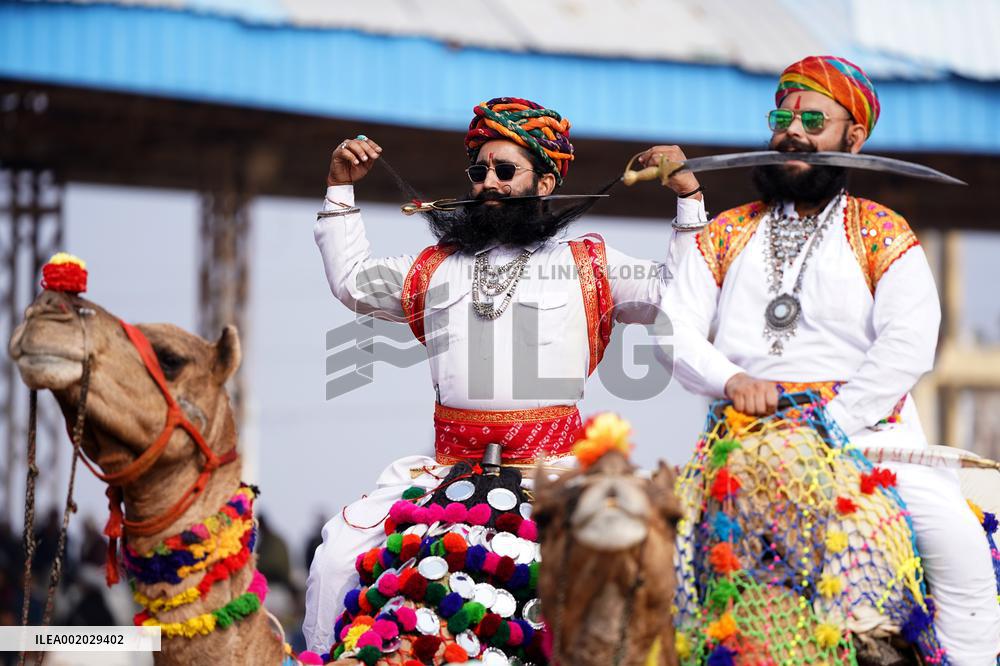 Closing Ceremony Of Annual Camel Fair In Pushkar - India