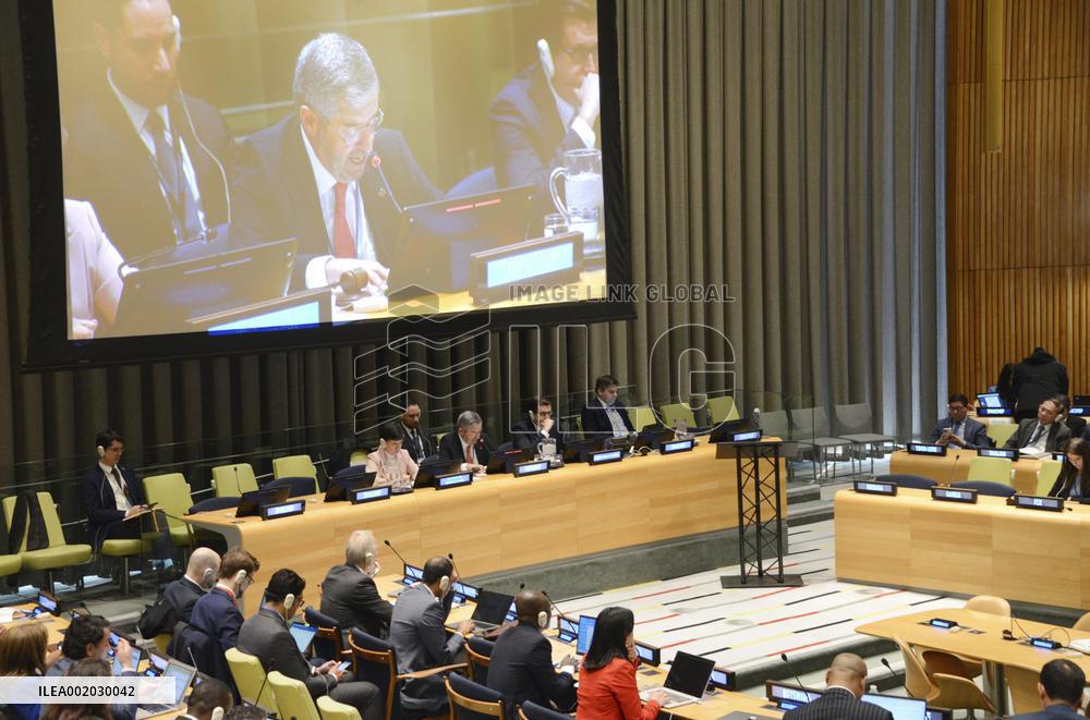 U.N. nuclear weapons ban treaty meeting