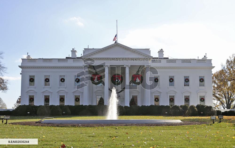 White House holiday decorations