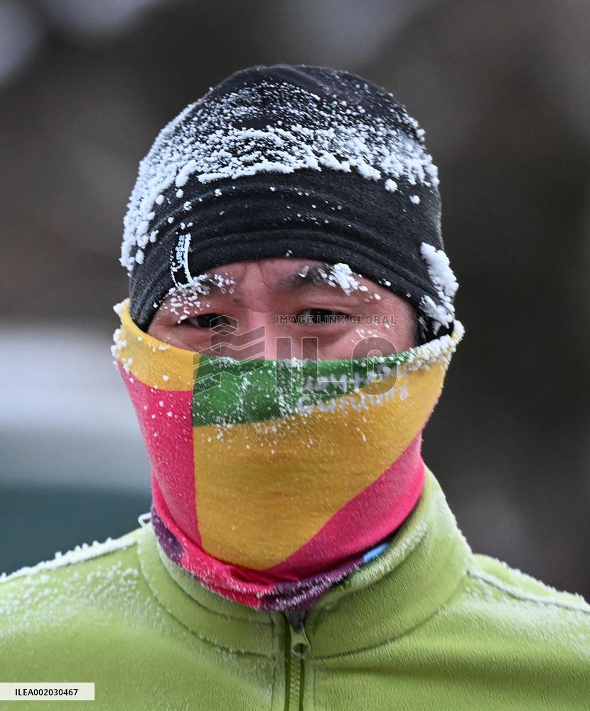 Temperatures Plummet in Shenyang