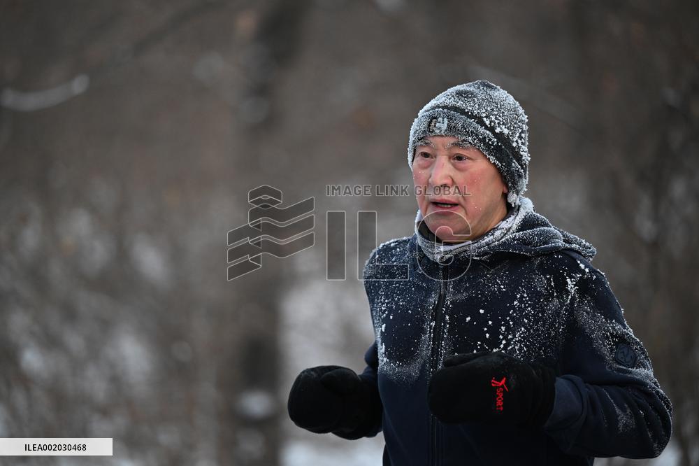 Temperatures Plummet in Shenyang