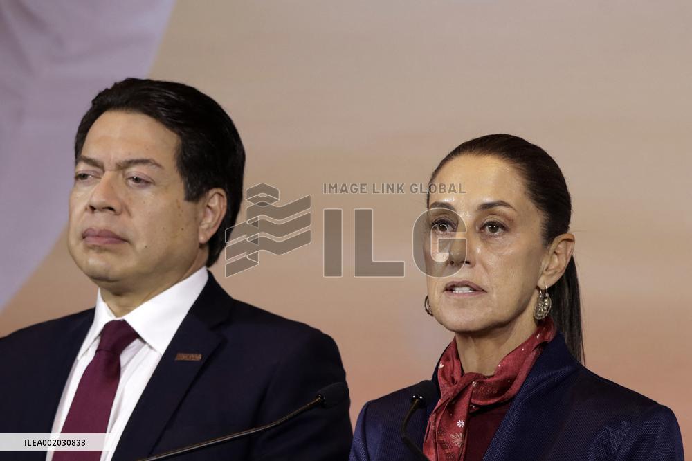 Claudia Sheinbaum Names Campaign Team - Mexico City