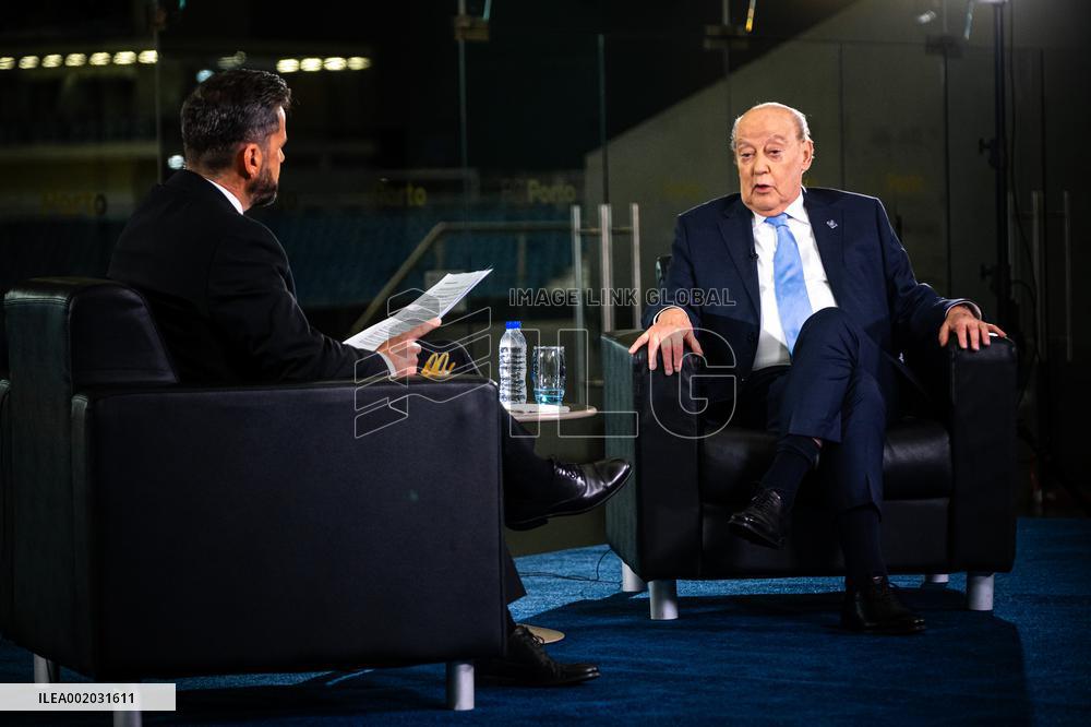 Interview with Pinto da Costa (President of Futebol Clube do Porto) on SIC Tv