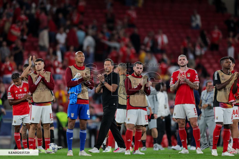 Champions League: Benfica vs Red Bull Salzburg