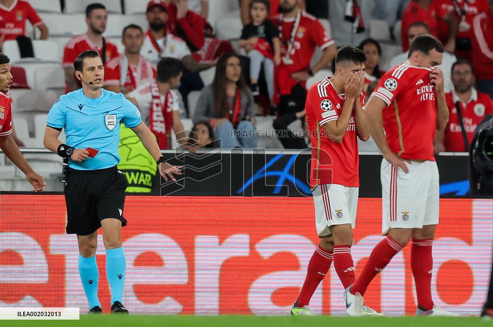Champions League: Benfica vs Red Bull Salzburg