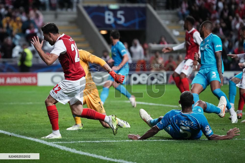 Champions League: SC Braga vs Naples