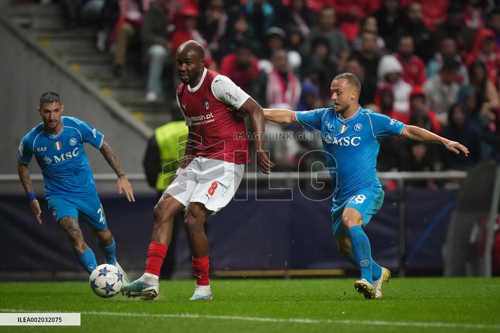 Champions League: SC Braga vs Naples