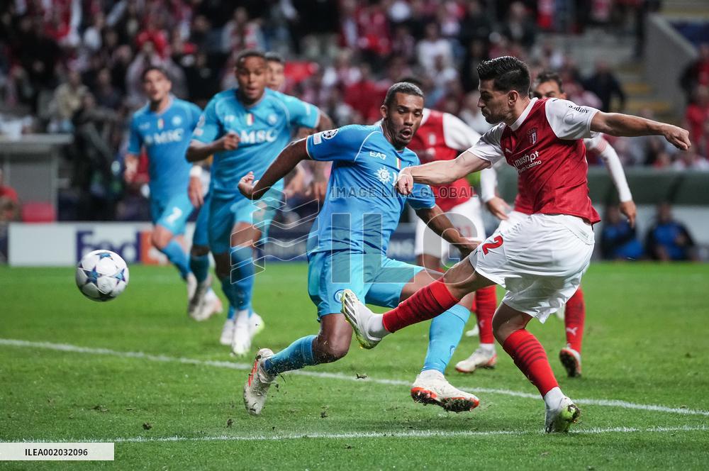 Champions League: SC Braga vs Naples