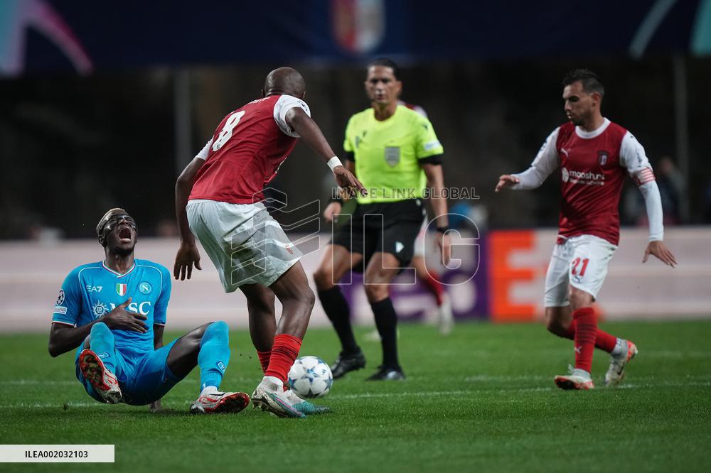Champions League: SC Braga vs Naples