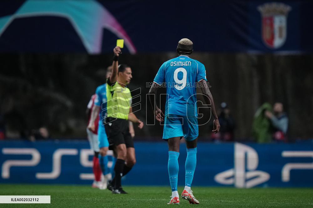Champions League: SC Braga vs Naples