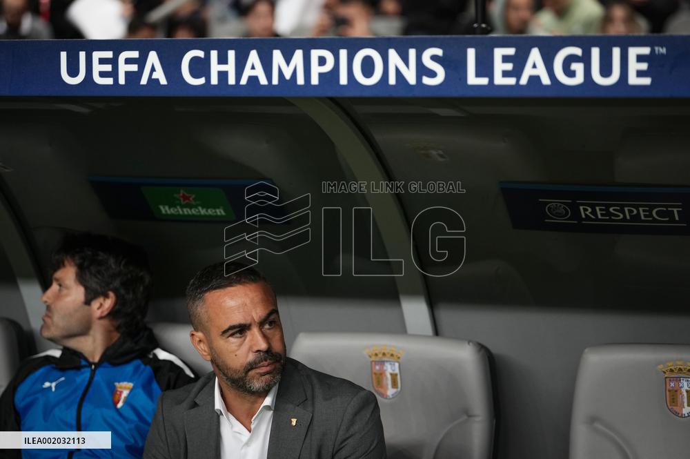 Champions League: SC Braga vs Naples