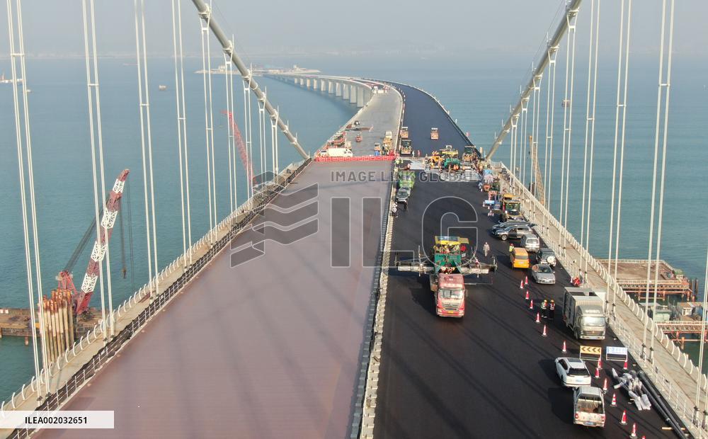 CHINA-GUANGDONG-SHENZHEN-ZHONGSHAN-CROSS-SEA HIGHWAY-CONSTRUCTION (CN)