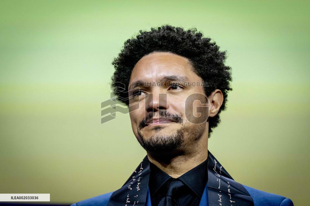 King Willem-Alexander Presents The Erasmus Prize To Trevor Noah - Amsterdam