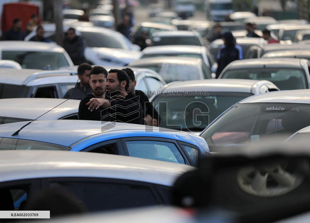MIDEAST-GAZA-KHAN YOUNIS-FUEL-SHORTAGE