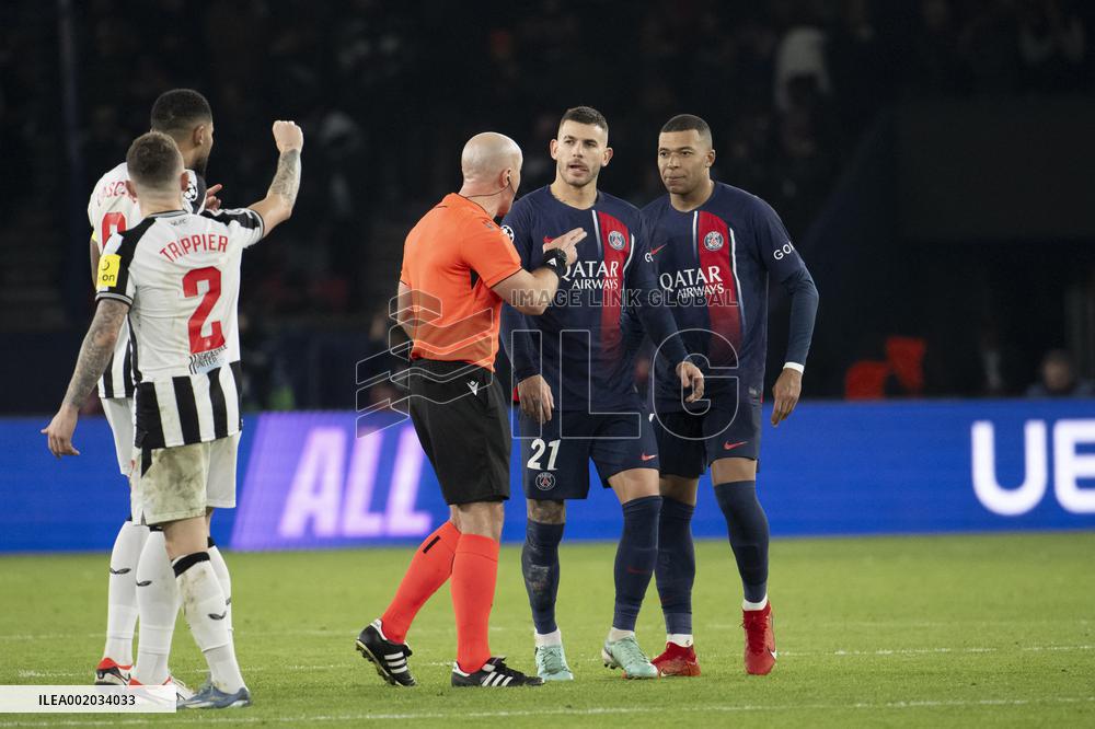 Champions League - PSG v Newcastle
