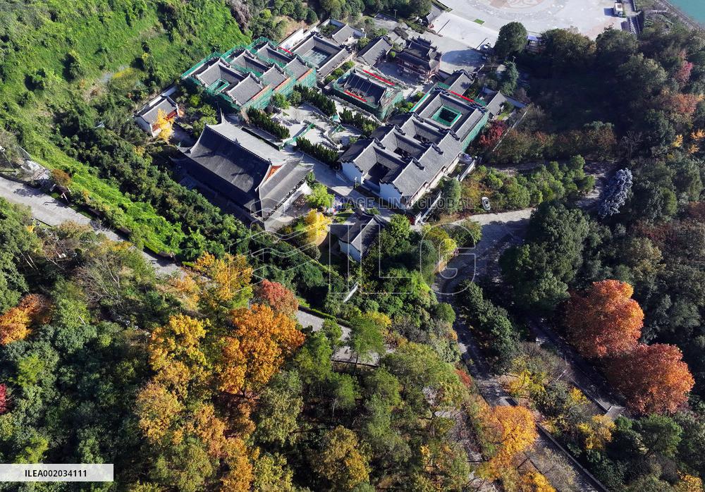 Quyuan Hometown Cultural Tourism Zone Winter Scenery