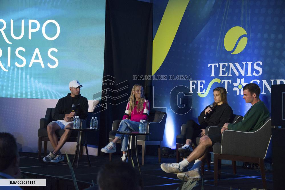 Tennisfest GNP Press Conference - Mexico