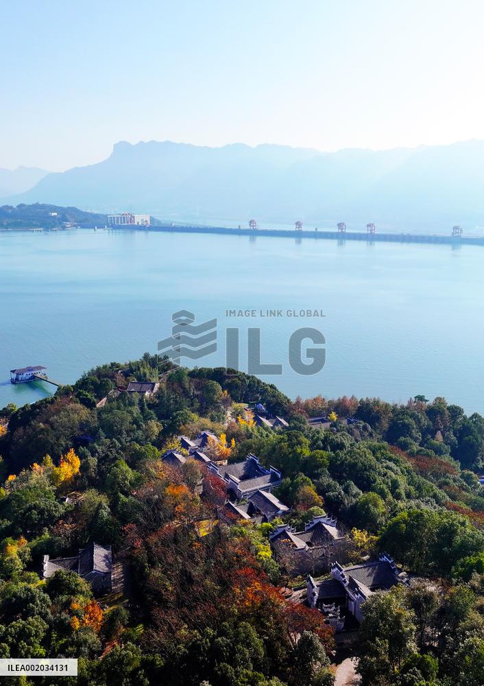 Quyuan Hometown Cultural Tourism Zone Winter Scenery