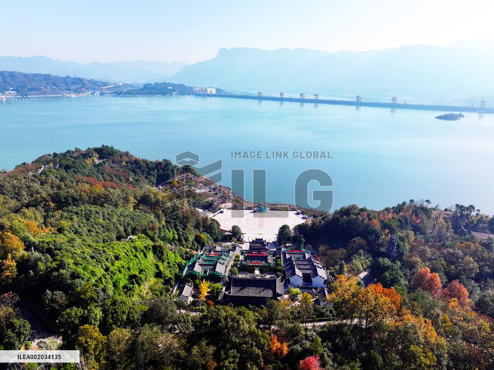 Quyuan Hometown Cultural Tourism Zone Winter Scenery